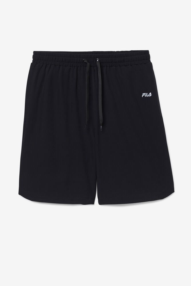 Fila Shorts Mens Black - Maaz - Philippines 1907652-QS
